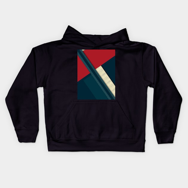 Materials Kids Hoodie by Wavey's